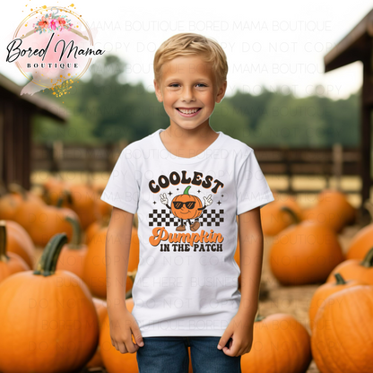 Coolest Pumpkin in the Patch Kids T-Shirt