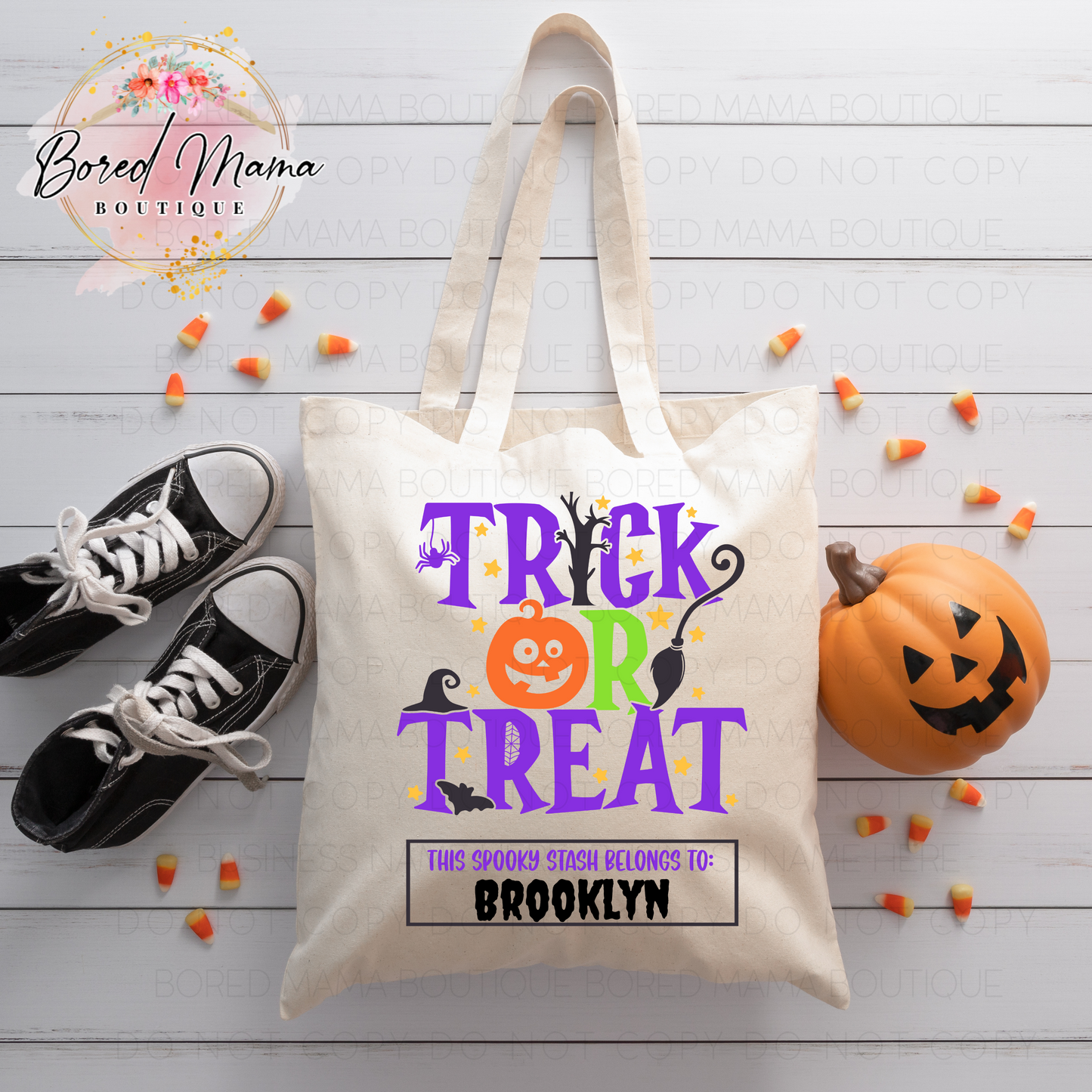 Personalized Halloween Bags