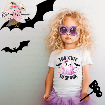 Too Cute to Spook Kids T-Shirt