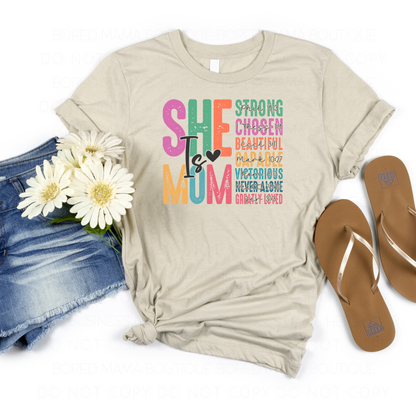 She is Mom T-Shirt