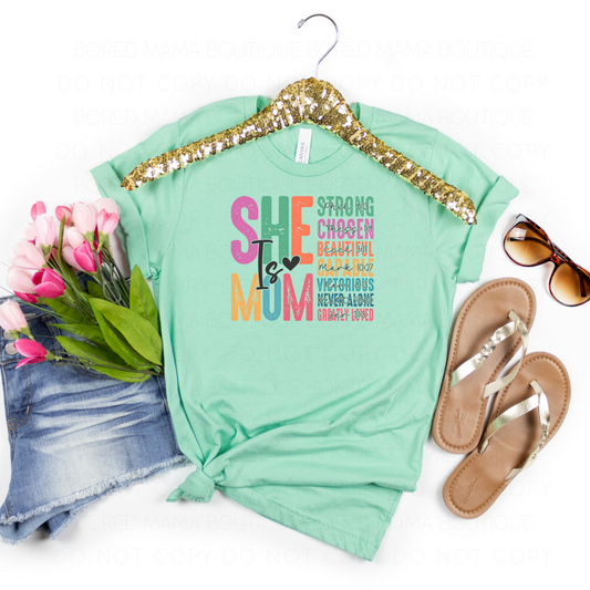 She is Mom T-Shirt