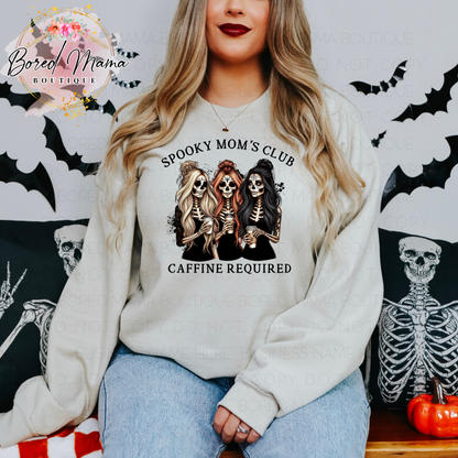 Spooky Mom's Social Club Sweatshirt