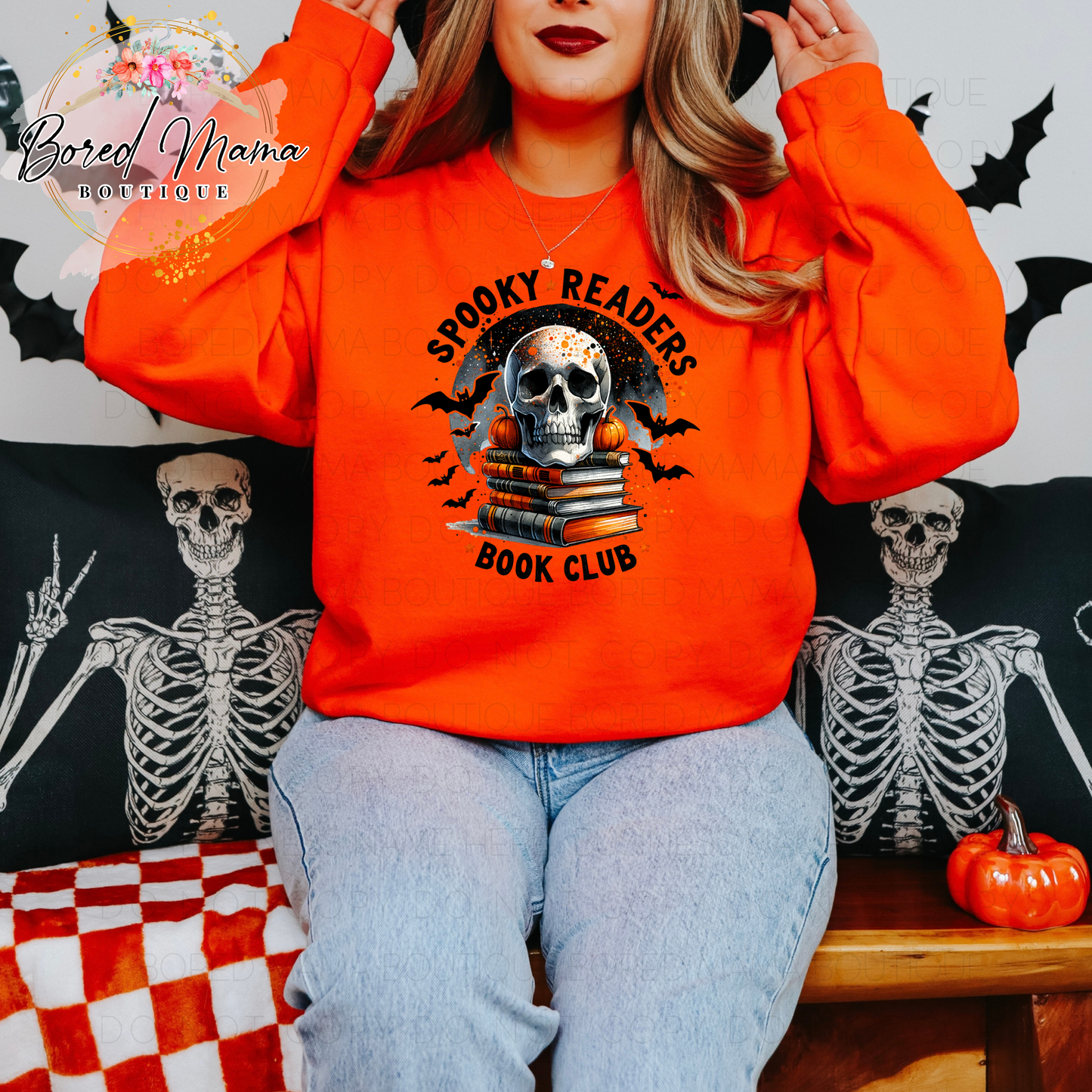 Spooky Readers Book Club Sweatshirt