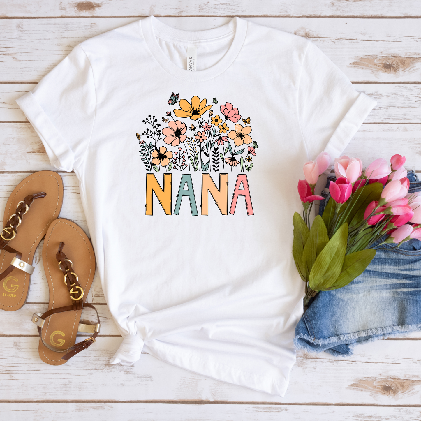 Floral Grandma T-Shirt